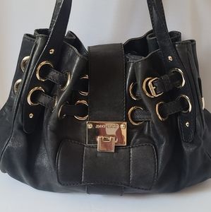 Jimmy Choo Black Leather Handbag